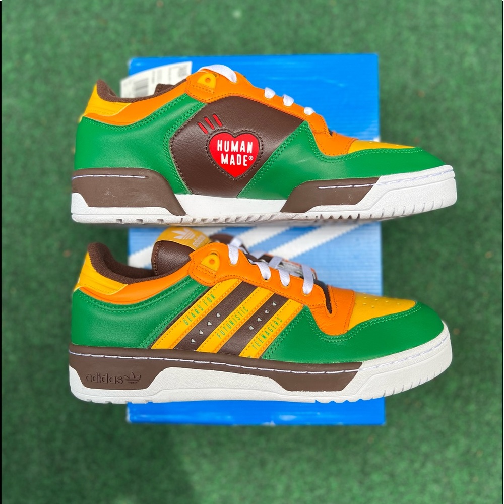 Human Made x adidas Rivalry Low (Mens US 10) Brand New!